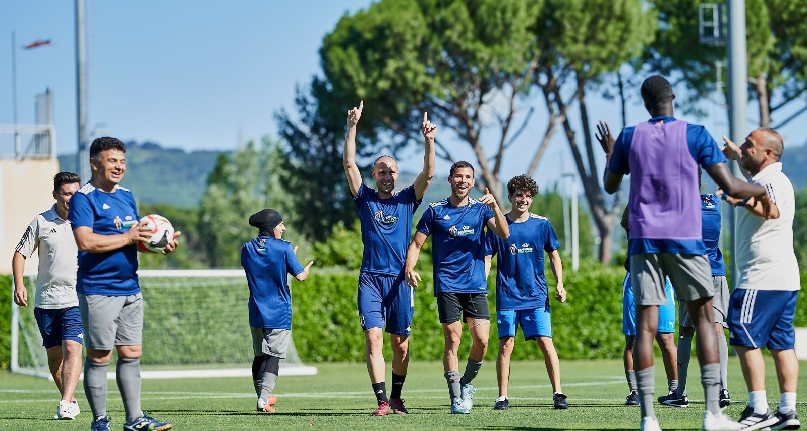 UEFA Euro Unity Cup: il team italiano in partenza per Francoforte, dove domani si svolgerà il torneo