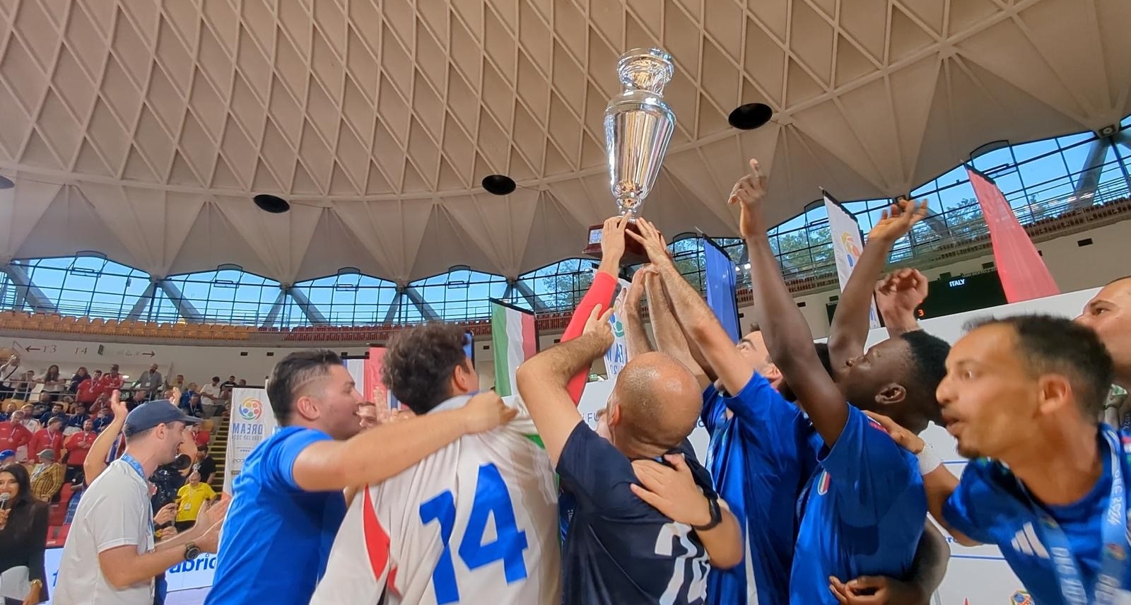 L'Italia ce l'ha fatta! Ha vinto il Campionato europeo di futsal dedicato alla salute mentale