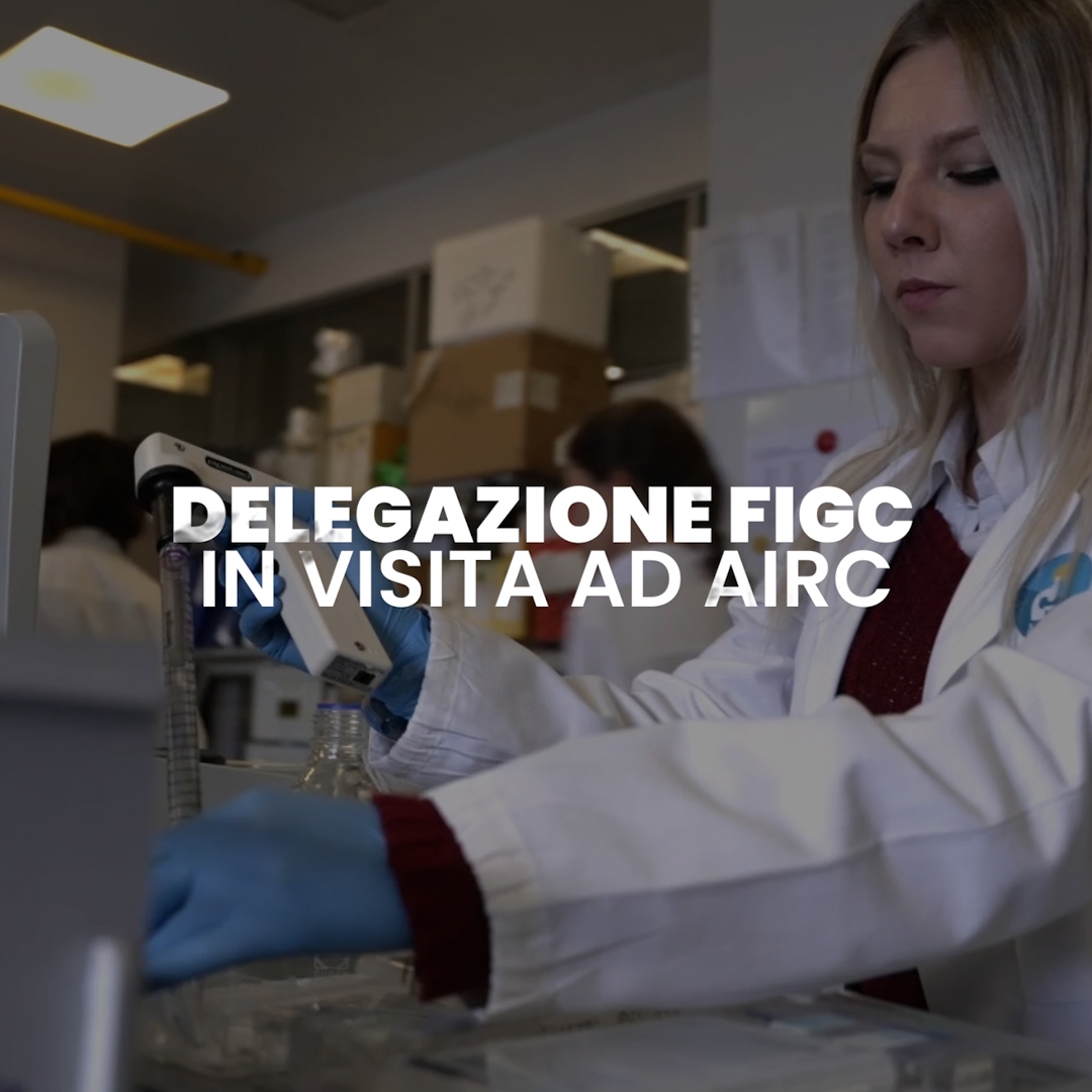 <p>FIGC e AIRC: insieme facciamo rete per la ricerca oncologica</p>