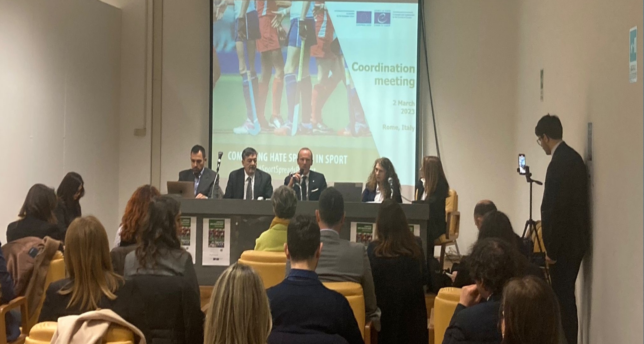 A Roma l’incontro tra i protagonisti del progetto \"Combating Hate Speech in Sport\" per contrastare l’incitamento all’odio nello sport