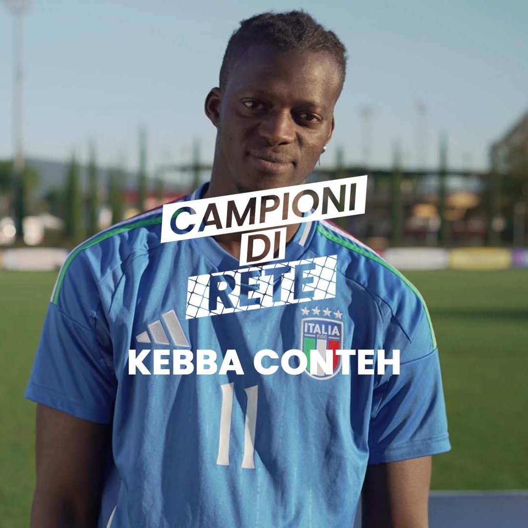 Kebba Conteh, in campo con il sorriso