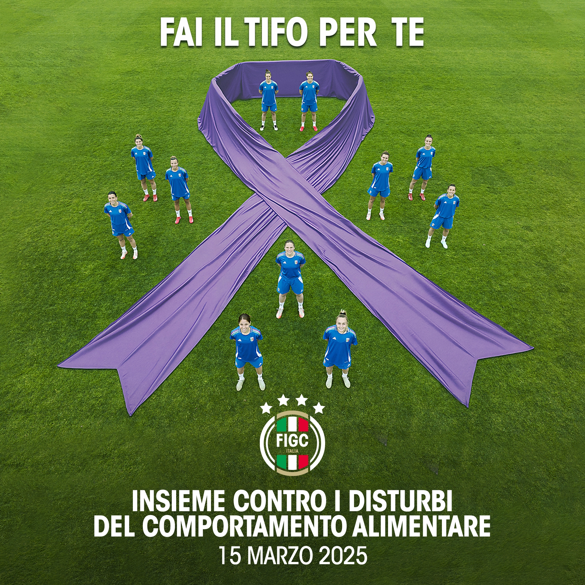 <p>‘Fai il tifo per te’: l’iniziativa della FIGC</p>